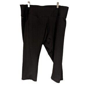 Champion‎ Performance Power Flex Black Cropped Leggings Plus Size 3X High Rise